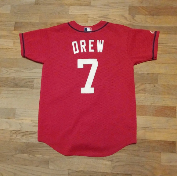 Vintage JD Drew St. Louis Cardinals Warmup Jersey YOUTH XL - Picture 2 of 8